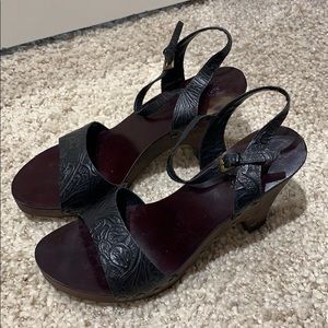 Franco Sarto Block Heel Sandals